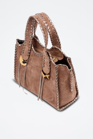 Sac à main en cuir - Marron