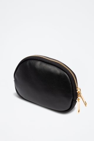 Porte-monnaie en cuir - Marron