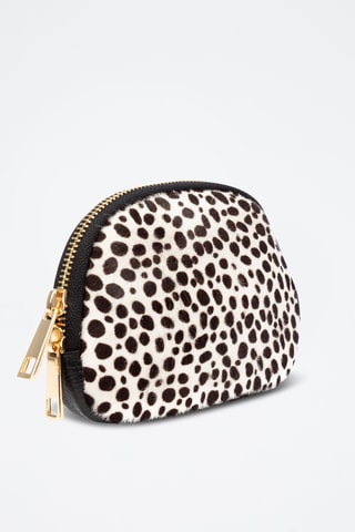 Porte-monnaie en cuir - Noir