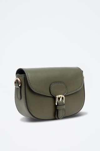 Sac bandoulière en cuir - Vert