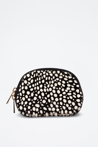 Porte-monnaie en cuir - Noir