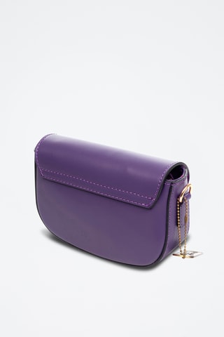 Sac bandoulière en cuir - Violet
