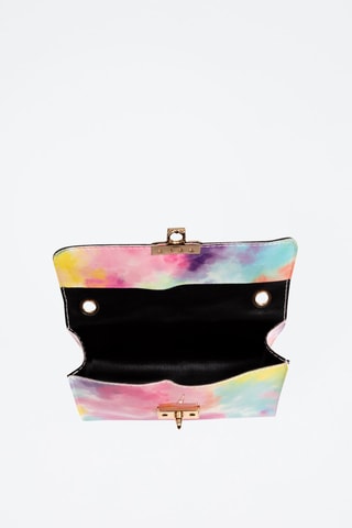 Sac bandoulière - Vert et rose