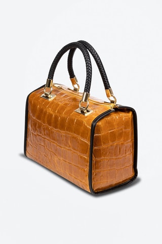 Sac à main en cuir Catena - Orange