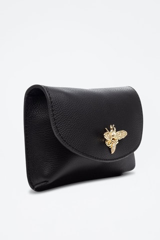 Sac bandoulière en cuir Aquilonia - Noir