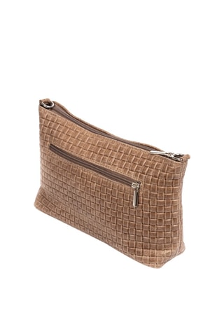 Sac bandoulière en cuir - Marron