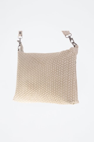 Sac bandoulière en nubuck - Gris