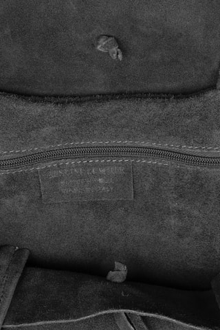 Sac porté épaule en nubuck - Noir