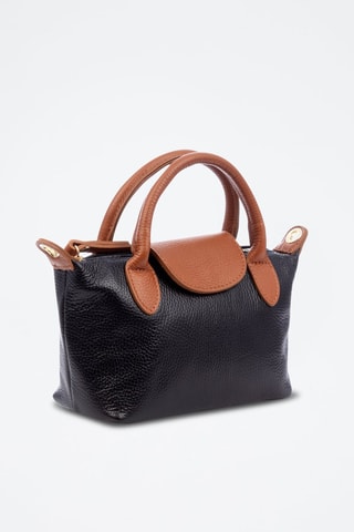 Sac à main en cuir - Noir