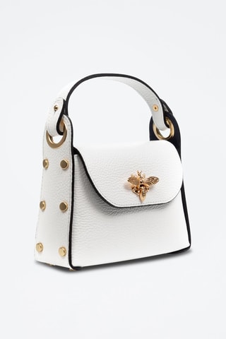 Sac à main en cuir - Blanc