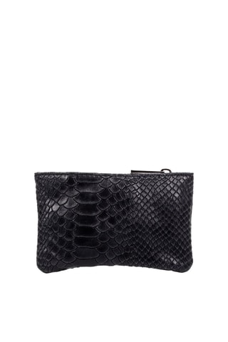 Porte-monnaie en cuir - Noir