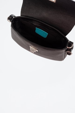 Sac bandoulière en cuir Arignano - Noir