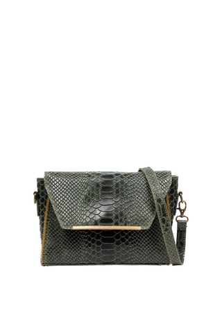 Sac bandoulière en cuir Mariola - Vert