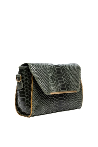 Sac bandoulière en cuir Mariola - Vert