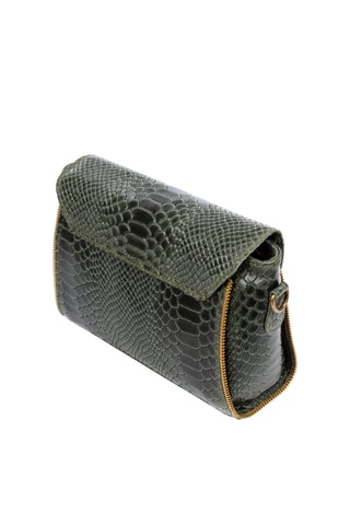 Sac bandoulière en cuir Mariola - Vert