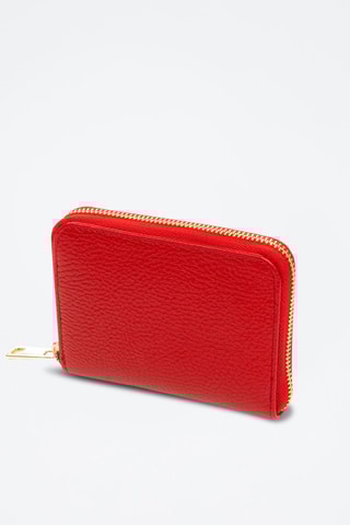 Portefeuille en cuir - Rouge