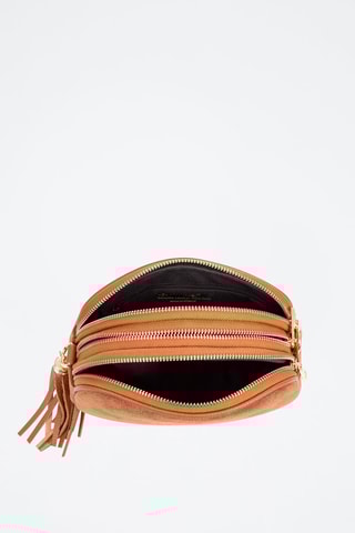 Sac bandoulière en cuir - Marron