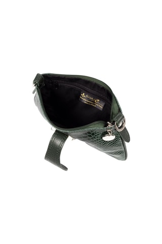 Sac bandoulière en cuir Allerona - Vert