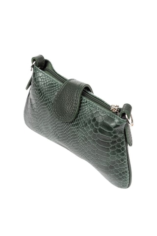 Sac bandoulière en cuir Allerona - Vert