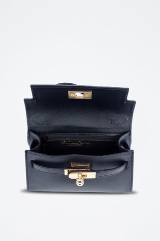 Sac à main en cuir - Noir