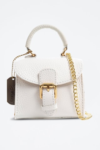 Sac à main en cuir - Blanc