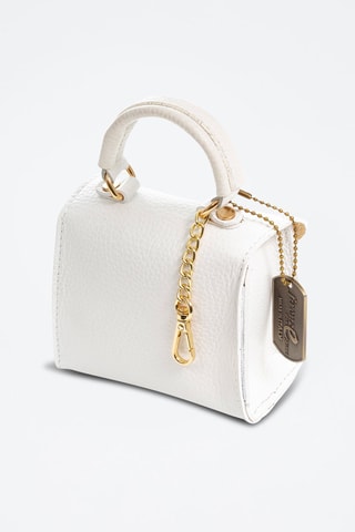 Sac à main en cuir - Blanc