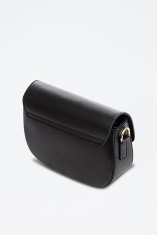 Sac bandoulière en cuir Arpino - Noir