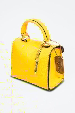 Sac à main en cuir Annicco - Jaune