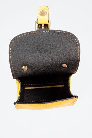 Sac à main en cuir Annicco - Jaune