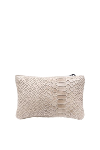 Porte-monnaie en cuir - Beige