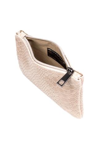 Porte-monnaie en cuir - Beige