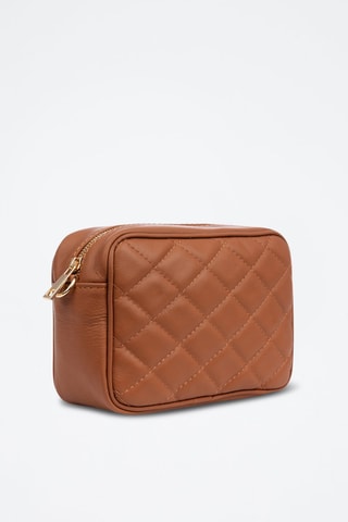 Sac bandoulière en cuir  Firenze Artegiani - Marron foncé