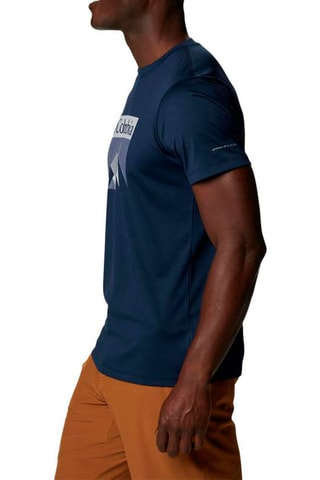 T-shirt Zero Rules Graphic Bleu marine