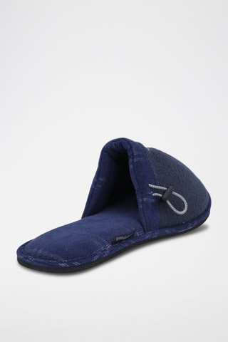 Chaussons Bleu marine et gris