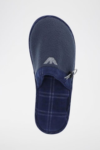 Chaussons Bleu marine et gris