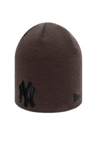 Bonnet New York Yankees Leagues Essential Skull Knit - Gris