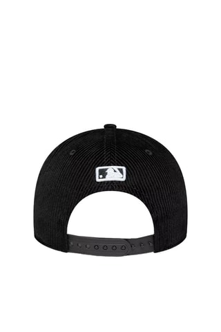 Casquette en velours - Noir et blanc