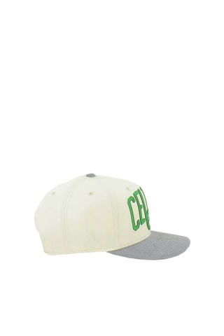 Casquette - Beige et vert