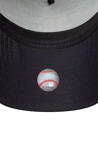 Casquette en velours - Noir et rouge