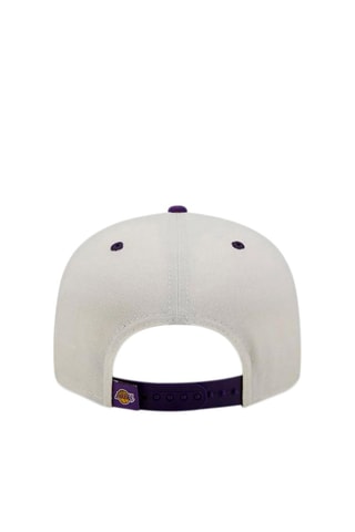 Casquette White Crown 9 Fifty Los Angeles Lakers - Blanc et violet