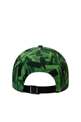 Casquette Red Sox de Boston Camo Leaf Green 9Forty - Kaki et orange