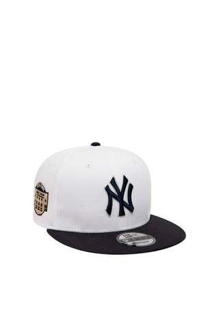 Casquette White Crown Patches 9 Fifty Neyyan - Blanc et noir