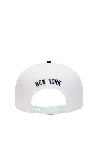 Casquette White Crown Patches 9 Fifty Neyyan - Blanc et noir