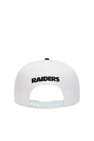 Casquette White Crown Patches 9 Fifty Lasrai - Blanc et noir