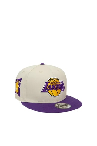 Casquette Los Angeles Lakers - Beige et violet