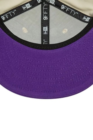 Casquette Los Angeles Lakers - Beige et violet