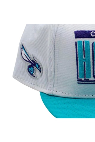 Casquette Retro Little 9Fifty Charlotte Hornets - Blanc et turquoise