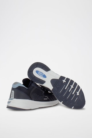 Sneakers - Noir et bleu