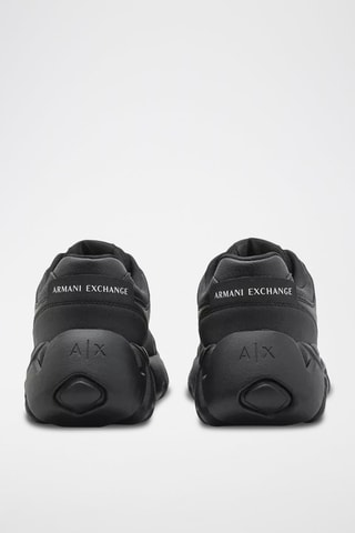 Baskets en cuir - Noir