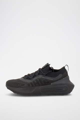 Baskets en cuir Under Armour Phantom 4 - Noir
